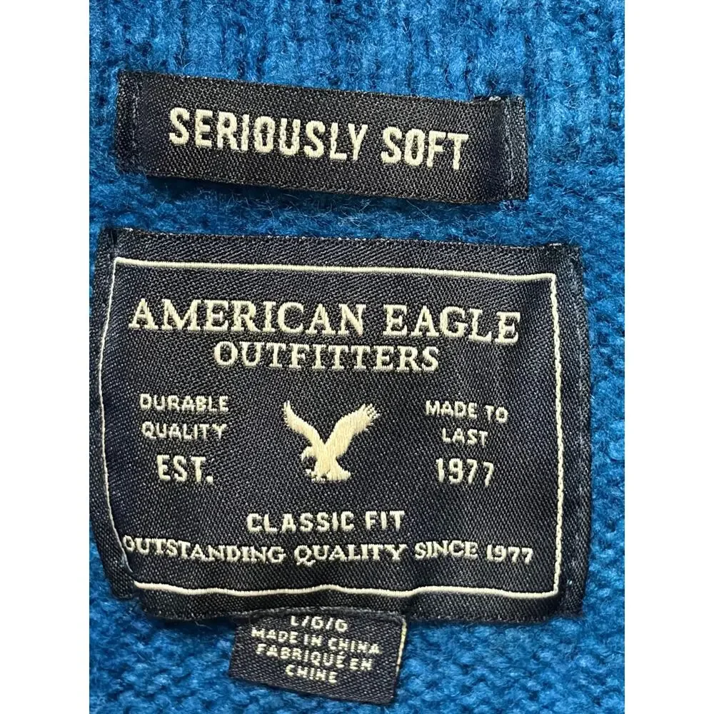 American Eagle Outfitters bright blue